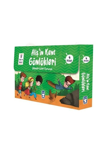Alişin Kent Günlükleri - Set (4  Kitap)