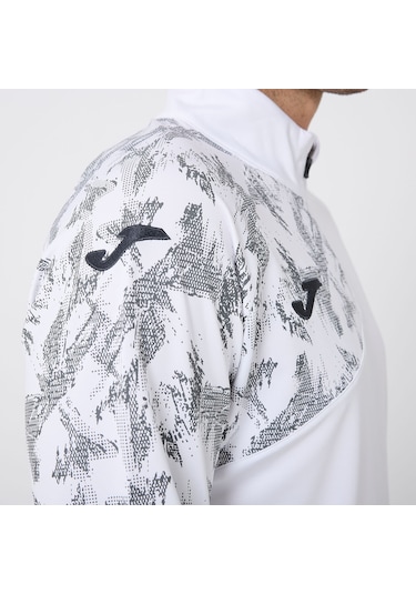 Beyaz Joma Erkek Futbol Sweatshirt Premium Training Sweat 9212328 BEYAZ