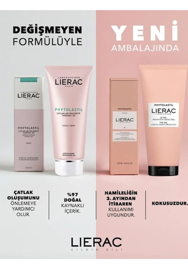 Lierac Phytolastil Çatlakları Önlemeye Yardımcı Jel 200 ML