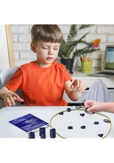 Yeni Manyetik Satranç Seti - 20 Taş, Halat Ve Sünger Tahta,b