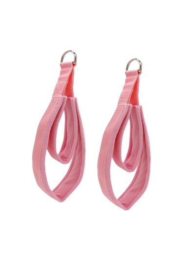 Dolıty Reformer Için 2 Pilates Çift Döngü Askısı Pembe Pembe