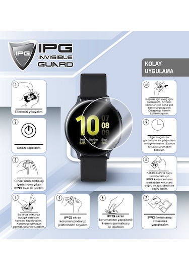 Dijikid 4.5g Akıllı Çocuk Saati İle Uyumlu Ipg Hydrogel Ekran Koruyucu 2 Adet