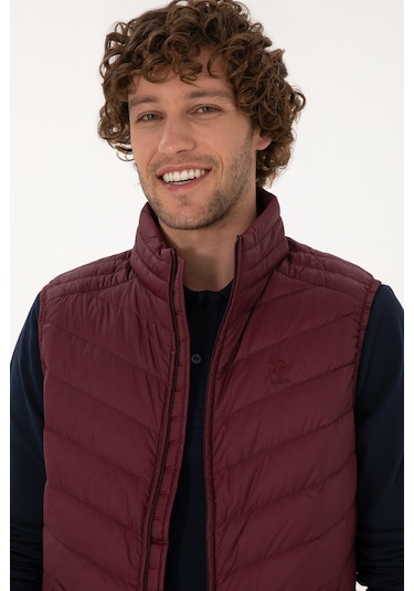 U.s. Polo Assn. Erkek Plum Yelek Dokuma 50310045-vr177 New Plum