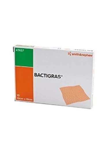 Bactigras 10 x 10 Tül Sargı 1'li Paket