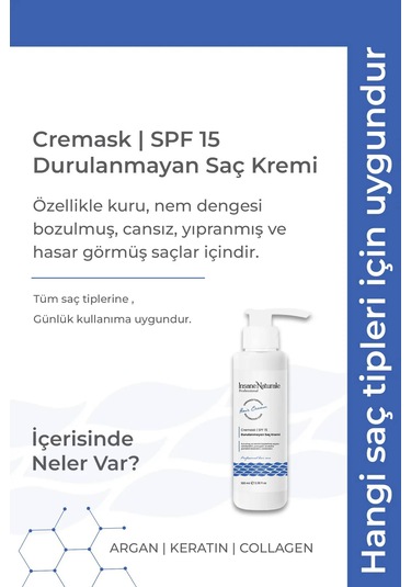 Durulanmayan Saç Bakım Kremi 100 Ml