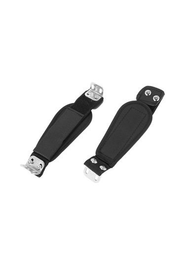 Dağ Kaykay Ayak Bandı Kayışı Ayarlanabilir Kaykay Kayışı Siyah