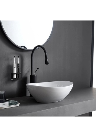 Liangmei Alüminyum Duvara Monte Elektrikli Diş Fırçası Tutucu 2 Adet Beyaz Gri