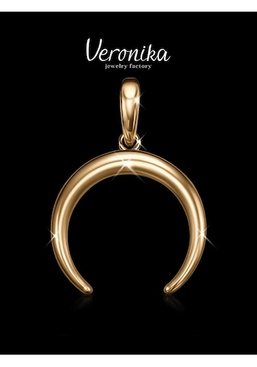 Veronika Lunaşka Kolye 925 Ayar Gümüş, Altın Kaplama 135534479