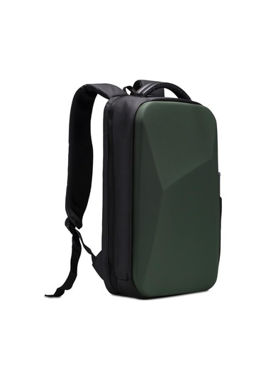 Classone Ga-0017 Gauntlet V1 Sert Kabuk Serisi 15.6 İnch Wtx Pro Su Geçirmez Kumaş Laptop Çantası -yeşil Yeşil
