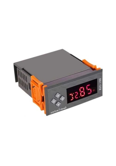 Novahub L-amaçlı Yüksek Doğruluk Dc 12v Led Termostat, 2 Röle, Ntc Sensör & Alarm