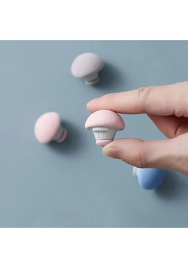 1 Adet Blue-1 Adet Mantar Yorgan Standı Kaymaz Klipler Yatak Çarşafı Battaniye Klipsi Elbise Mandalları Kapakları Raptiye Klip Tutucu Yorgan Klip