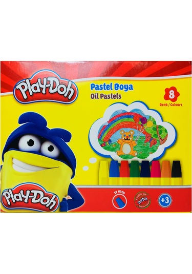 Play Doh Pa001 Pastel Boya 8 Renk