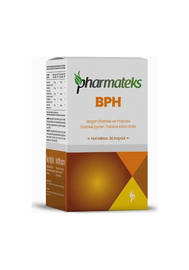Bph Isırgan Ve Propolis Eki İçeren 30 Kapsül, Pharmateks