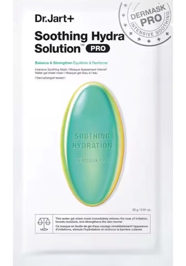 Dr. Jart Dermask Soothing Hydra Solution Pro - Yatıştırıcı Kumaş Yüz Maskesi