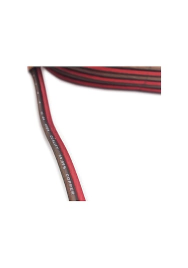 12 Ga Bakır 10 Metre Hoparlör Kablosu