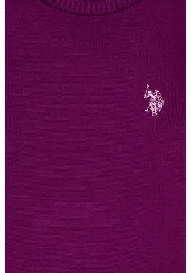 U.s. Polo Assn. Kız Çocuk Menekşe Kazak /triko 50316808-vr037 Menekse