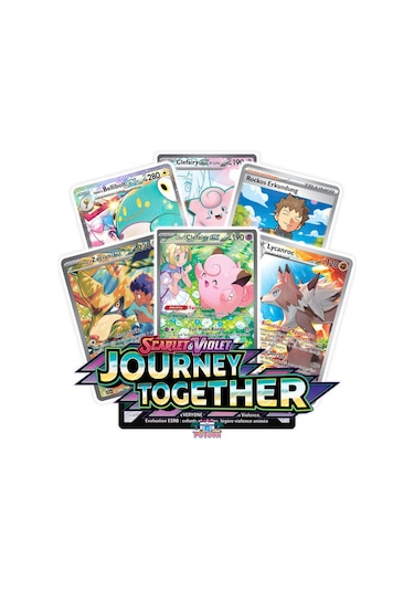 Pokemon Kart "journey Together" 1 Pack 10 Adet Kart Pokemon Kartlar