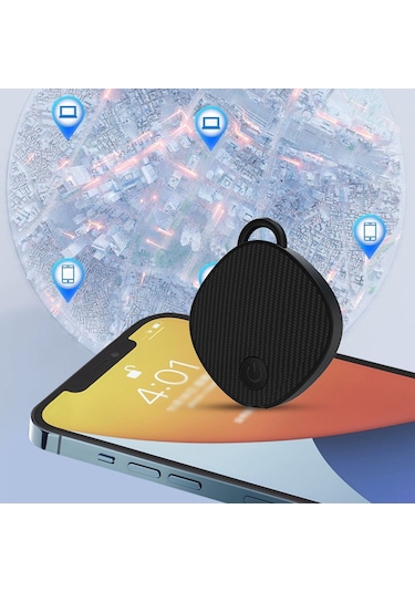 Uyumlu Smarttag Kablosuz Akıllı Tag Akıllı Takip Siyah Senalstore