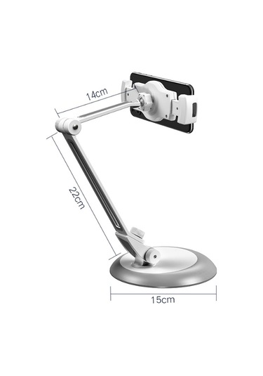 Ardemix Jhd-165 Masa Telefon - Tablet Tutucu-beyaz