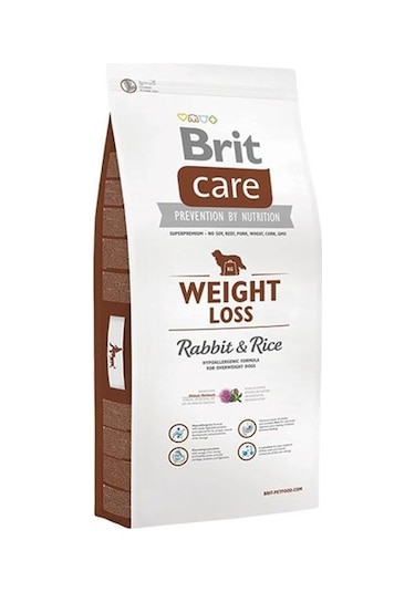 Brit Care Weight Loss Tavşan Etli Hipoalerjenik Diyet Yetişkin Köpek Maması 12 KG