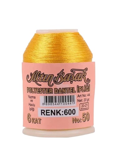 3 Adet Altınbaşak Oya Ve Dantel İpi 20 Gr - Royaleks - No: 600 - 312 - 363