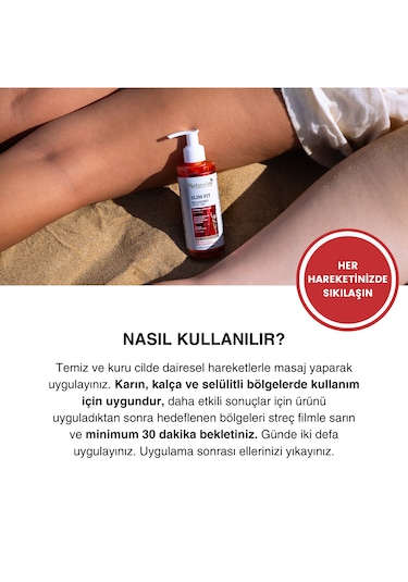 Slim Fit Sıkılaştırıcı Vücut Jeli 200ml