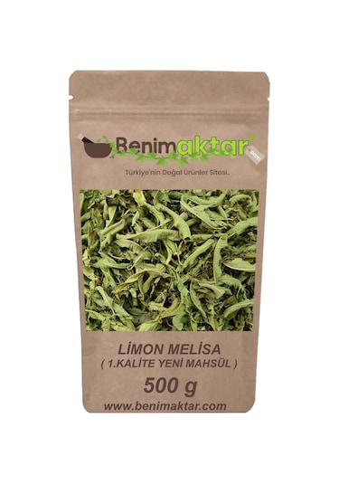 Benim Aktar Limon Melisa Melissa Otu 500 G