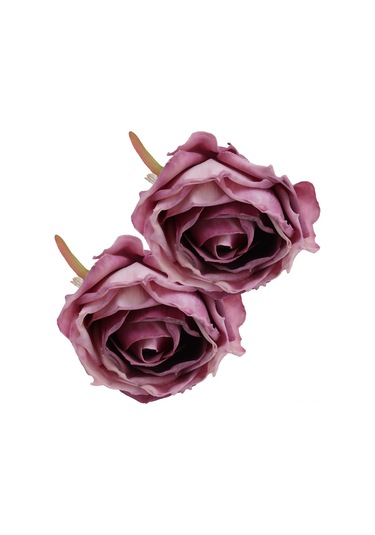 Springsun 2 Adet Mor Simülasyon Çiçekli Servis Peçete Kalkanı - Çiçek Desenli Masa Dekorasyon Aksesuarı Cjk-6620