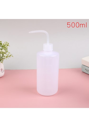 Lebihmurah 1744 Adet 500 Ml Kavisli Pot Yıkama Temiz Plastik Sabun Laboratuvar Yıkama Sıkma Difüzör Şişesi Karşılaşma