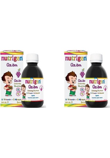 Nutrigen Üzüm Şurup 200 Ml 2'Li Paket