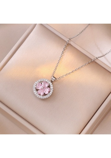 Bayan Kolye: Moda Estetiği Titanyum Çelik Kolye No.303 Çok REnkli