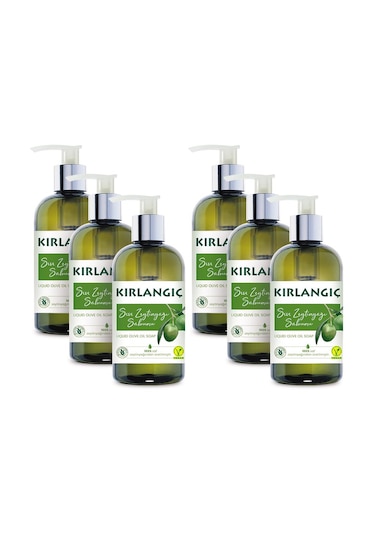 Kırlangıç Zeytinyağlı Vegan Sıvı Sabun 6 x 400 ML