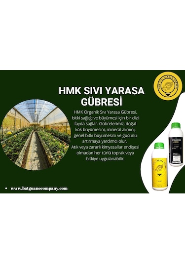 Hmk Sıvı Yarasa Gübresi 1+1 L.