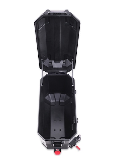 GP Kompozit Universal 26 lt x 2 Plastik Motosiklet Yan Çanta Seti Siyah