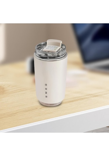 Didadodo Suntek Yalıtımlı Termos Bardak, Kapsülü İçin Özellikle Beyaz