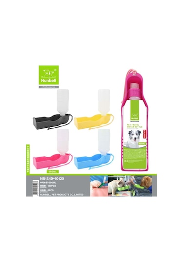 Nunbell Mataralı Köpekler İçin Seyahat Suluğu 500 Ml