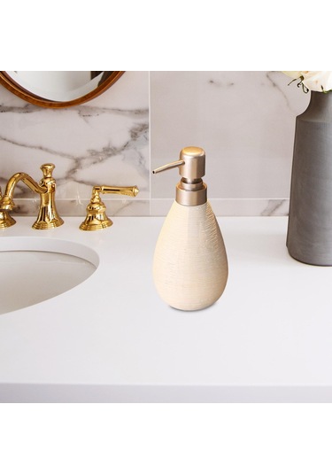 Suntek Banyo Tezgahı Beyaz Için Konik Pompa Sabunluk 14oz Diğer