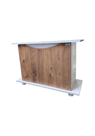 Kanki Pet Mdf Kp1004010ac Flex Atlantik Çam Kapaklı Akvaryum Sehpası 100 x 40 x 69 CM