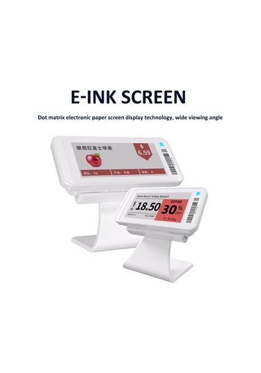 Sones 2.1 İnç E-mürekkep Ekranlı Bluetooth Akıllı Elektronik Etiketler Özel Metin/resim/qr Kodu/barkod Desteği Diğer