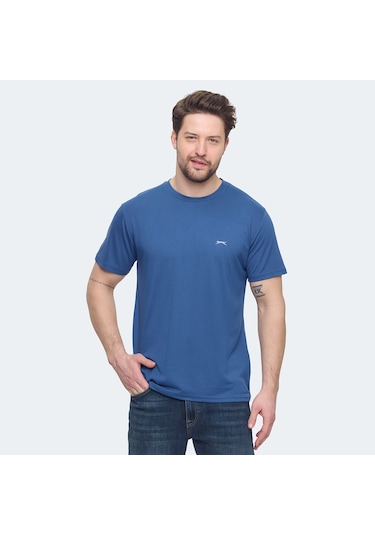 Slazenger KRATER Erkek  Indigo Tişört