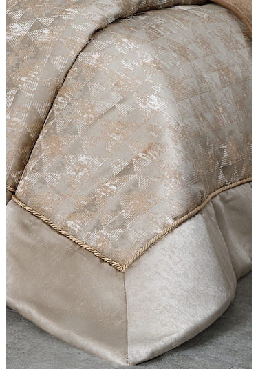 Puffy Clarisa Çeyiz Seti - Vizon