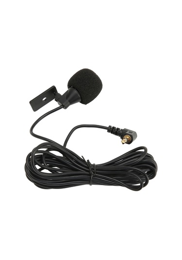 Geeroyoo 3.5mm Dışarıdaki Otomobil Mikrofonu - Yüksek Hassasiyetli, Bluetooth Ve Gps İçin U Çıvata Klipsli, 3m Kablolu, Kolay Kurulum