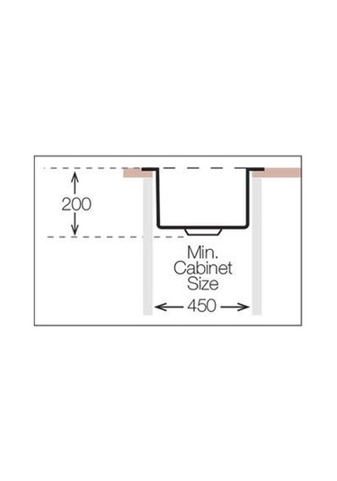 Ukinox Color x 400 Tıtanıum T.Üstü Mutfak Eviyesi