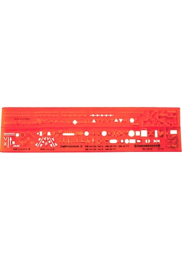 Standardgraph Elektrik Şablonu 33342