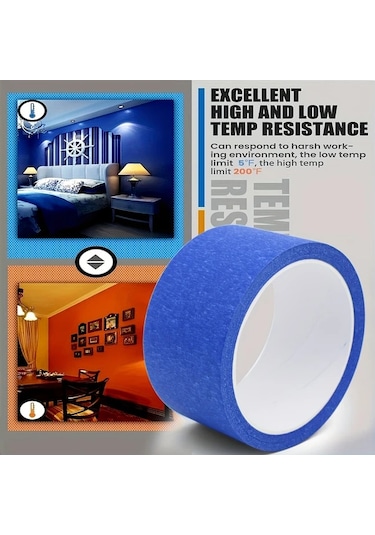 Chenkestoreone Newshark Çoklu Boyutlu Ressam Bandı 1/2 Inç 65.6ft Yüksek Kalite