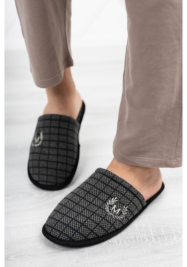 Modafrato Motif Erkek Ev Terliği 3'lü 001