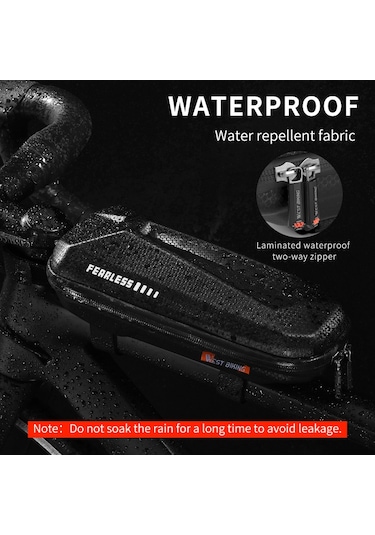 Yp0707255 Bisiklet Eva Su Geçirmez Ön Üst Tüp Kapsül Çanta Çok Renkli