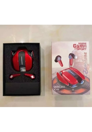 Time&Tech K68 Bluetooth  5.4 Kulak İçi Oyuncu Kulaklığı