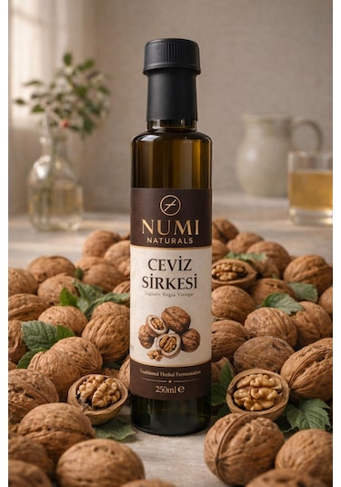 Ceviz Sirkesi 250 Ml Geleneksel Fermente