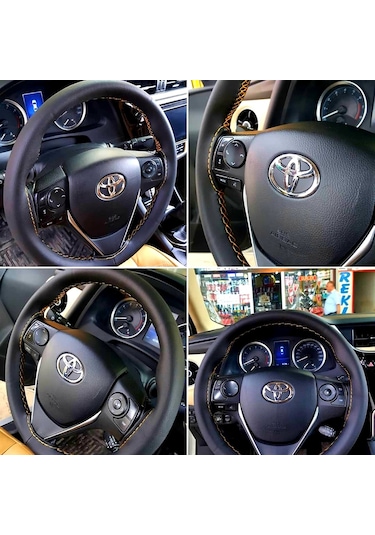 Gürler Dikmeli Deri Direksiyon Kılıfı Ölçü Ve Renk Seçenekli